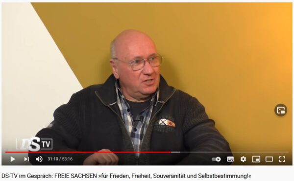 Im Gespräch: FREIE SACHSEN »für Frieden, Freiheit, Souveränität und Selbstbestimmung!«