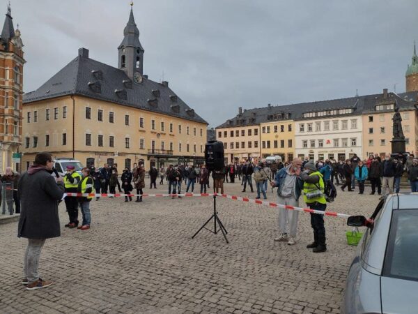 Demonstration Annaberg-Bucholz Stefan Hartung