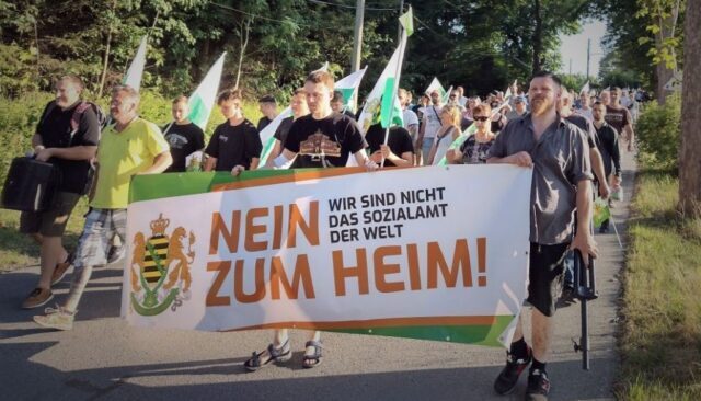 Protest Grünhain