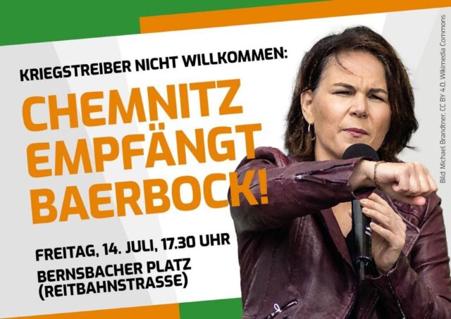 Chemnitz empfängt Baerbock