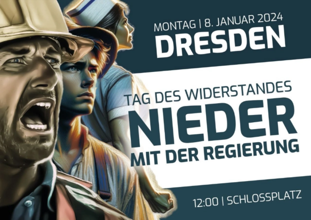 Dresden 8. Januar