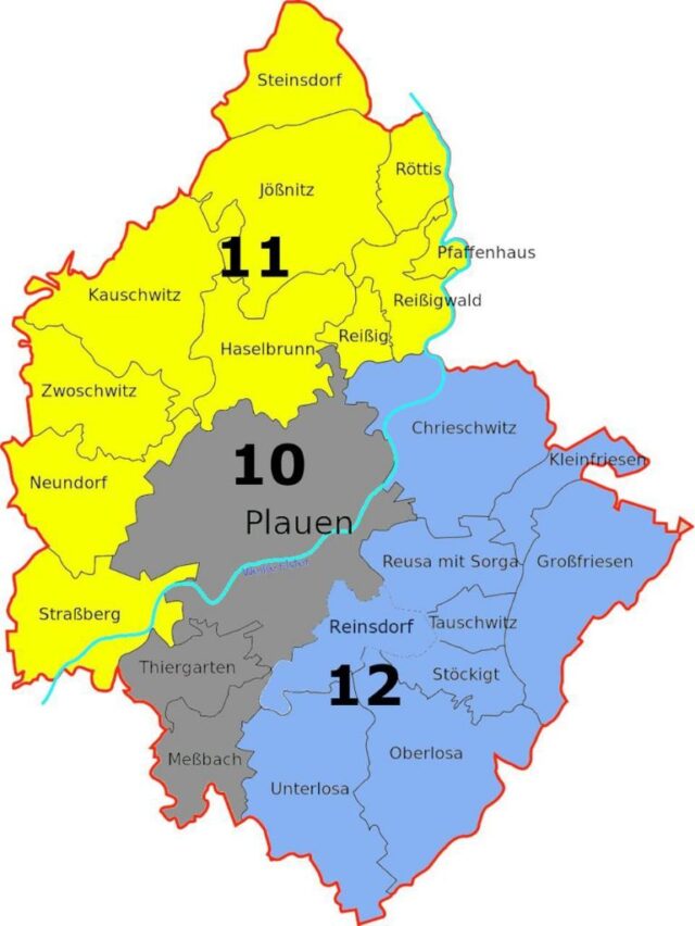 Wahlkreise Plauen