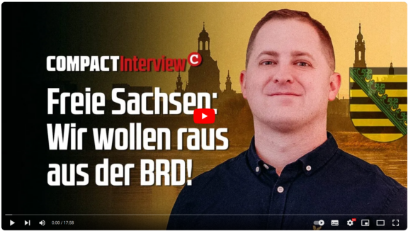 Freie Sachsen: Wir wollen raus aus der BRD!