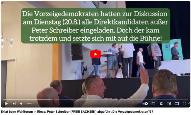 Wahlforum Peter Schreiber