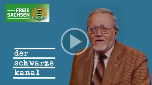 Wahlwerbespot FREIE SACHSEN schwarze Kanal