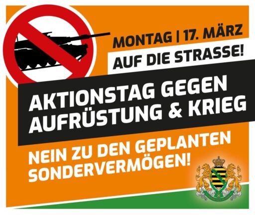 Aktionstag gegen Aufrüstung und Krieg