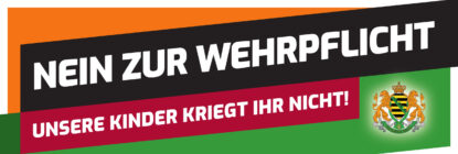 BannerWehrpflicht