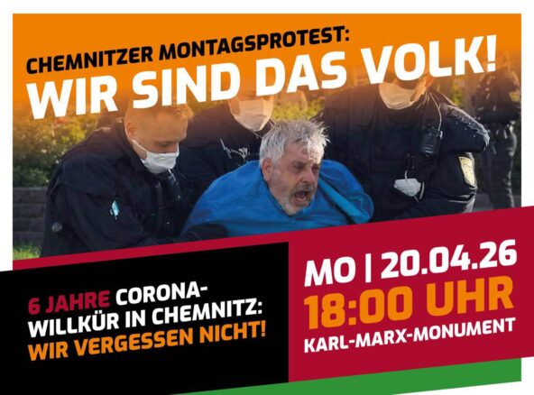 Alle Informationen zu den Chemnitzer Demos!