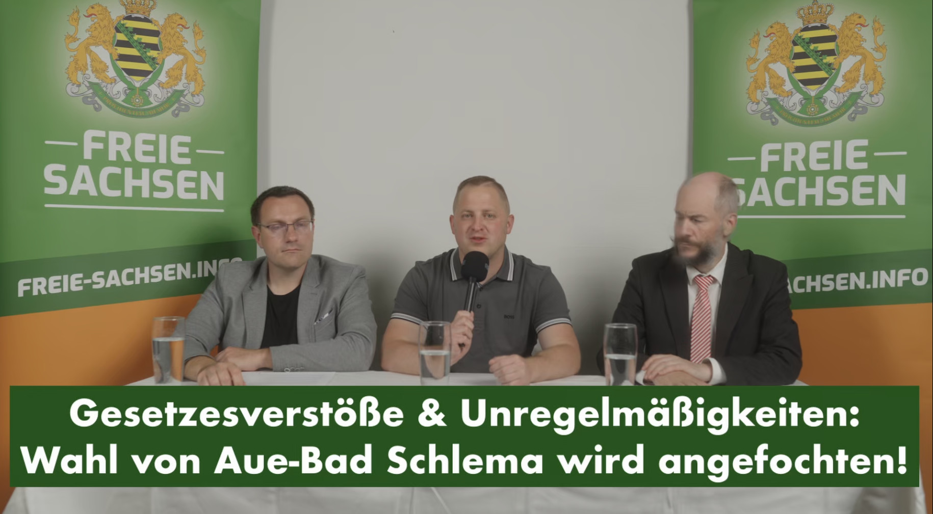 Zahlreiche Gesetzesverstöße: Oberbürgermeisterwahl in Aue-Bad Schlema angefochten!
